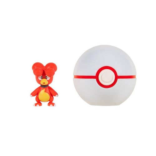 Pokémon Figura de Batalla con Pokebola Magby PKW3505
