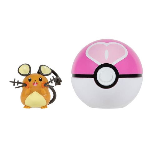 Pokémon Figura de Batalla con Pokebola Dedenne PKW3505