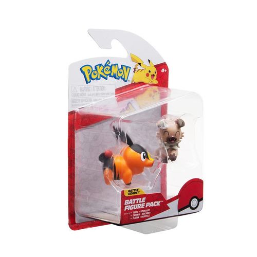 Pokémon Figura de BatallaTepig Y Rockruff PKW3504