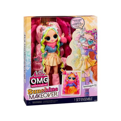 LOL Surprise OMG Sunshine Makeover Bubblegum DJ