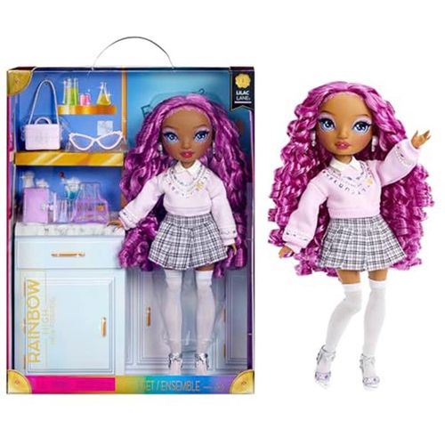 Rainbow High Fashion Doll LilacOutfit School