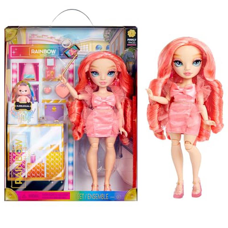 MGA-Rainbow-High-Muñeca-New-Friends-Fashion-Doll--Pinkly-Paige--Pink--501923