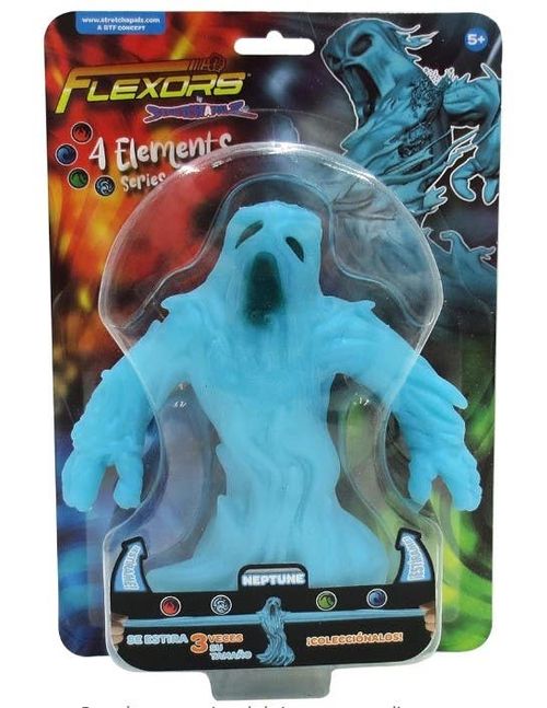 Flexors Elements Neptune Muñeco Elástico 6"