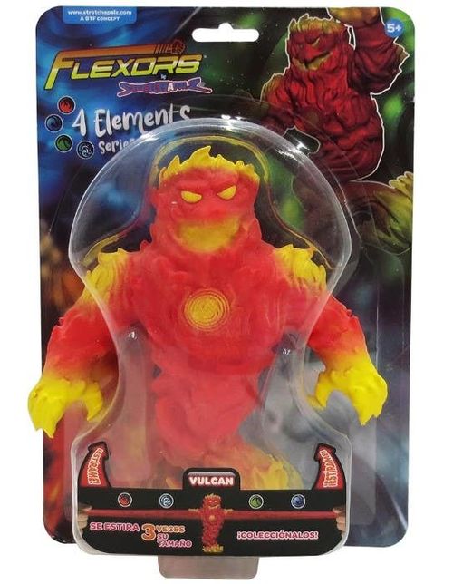 Flexors Elements Vulcan Muñeco Elástico 6"