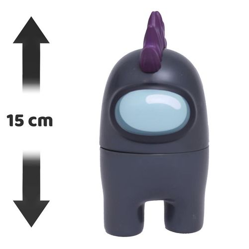 Among Us Set Figura Negro 6"