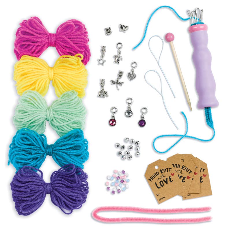 Creativity-for-kids-Pulseras--Para-Tejer-con-Dijes-CFK-6305000