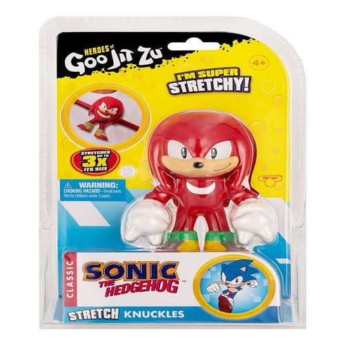 Sonic Goo Jit Zu Sonic Figura Elástica Knuckles
