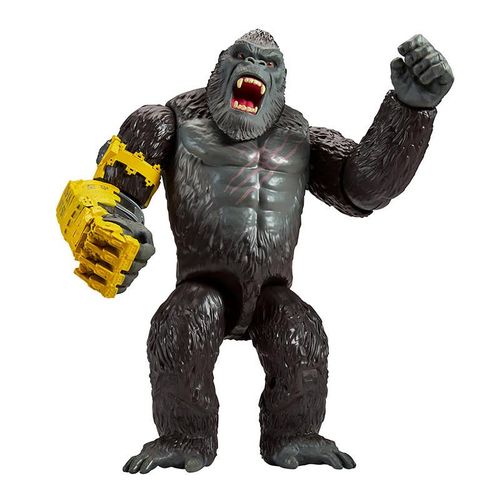 Godzilla vs Kong The New Empire Figuras de Acción Kong Deluxe con Guante Metálico 11"