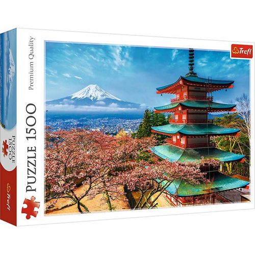 Rompecabezas Monte Fuji,Tokio de 1500 Piezas