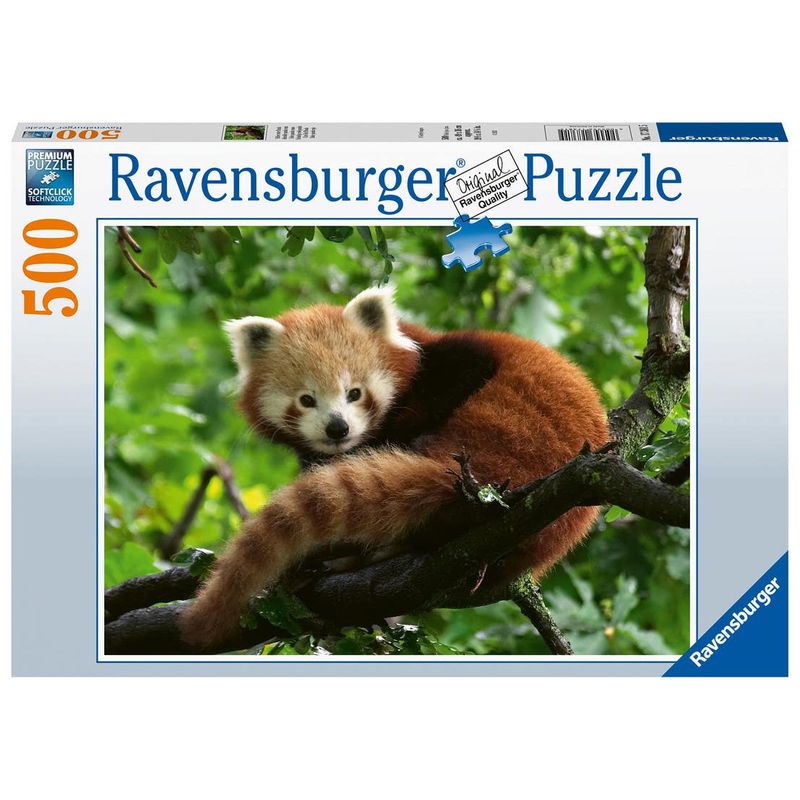 Ravensburger-Rompecabezas-Sußer-roter-Panda-500-pzas.-17381