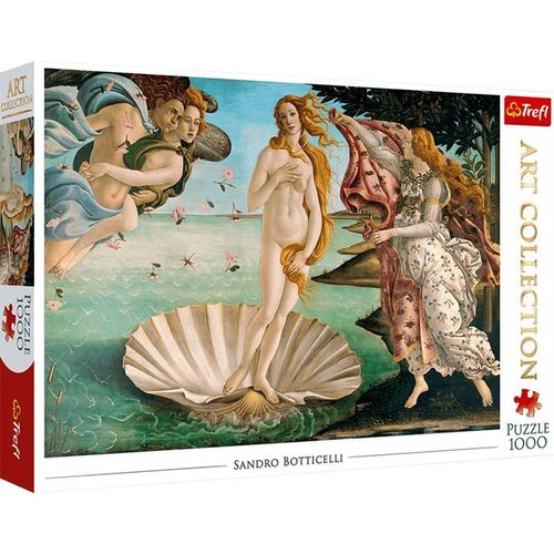 Rompecabezas Botticelli Nacimiento De Venus de 1000 Piezas