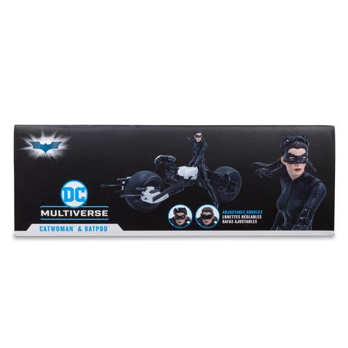 DC McFarlane Figura de Colección Gold Label Catwoman con Batimoto, de la The Dark Knight Rises 6072248