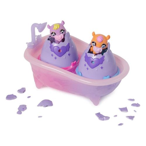 Hatchimals Bañeta con 2 Huuevos Sorpresa