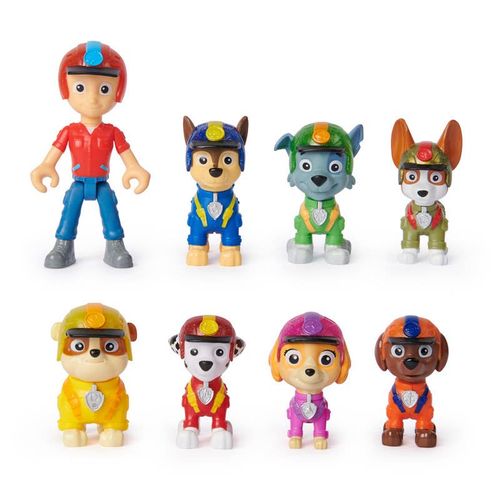 Paw Patrol Set de 8 Figuras Aventuras en la Jungla
