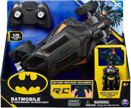 Batman Batimovil Radio Control con Figura de Acción