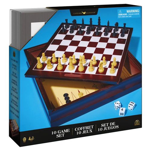 Set de 10 Juegos de Mesa de Lujo