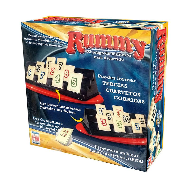 Rummy Clásico Juegos de Mesa - Juguetron