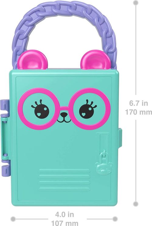 Polly Pocket Mini Fashion ClóSet de Juegos Reveal Amarillo