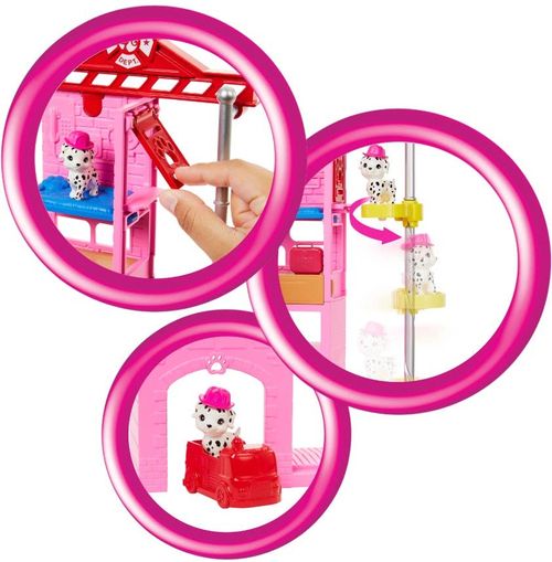 Barbie Profesiones Bombera con Set y Accesorios