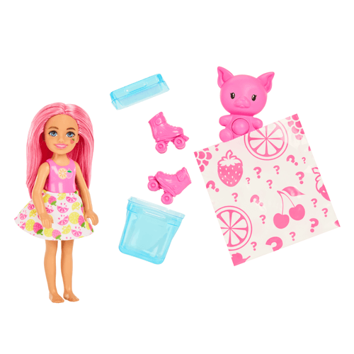 Barbie Chelsea Pop Reveal Juguito de Frutas