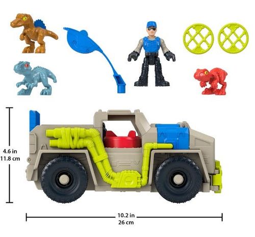 Jurassic World Imaginext Camión Rastreador de Dinosaurio