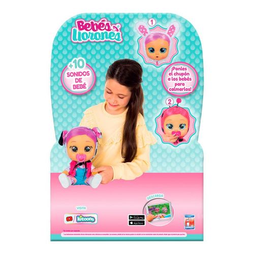 Bebés Llorones Muñeca Dressy Lady con Traje de Conejo
