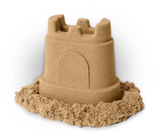 Kinetic Sand Contenedor Basico De Arena Café Clara
