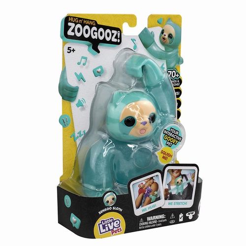 Mascota Live Pets Zoogooz  Venado Azul Elástico de Fotorama