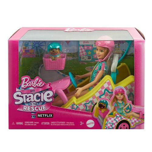 Barbie Stacie Al Rescate con Go Kart