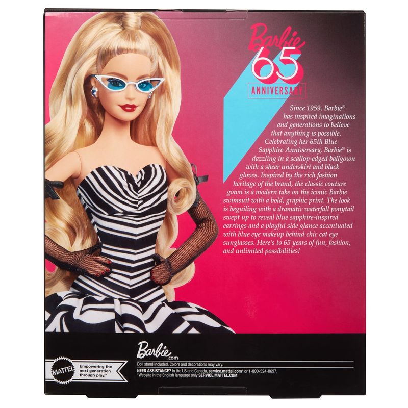 Mattel-Muñeca-Barbie-Signature-65°-Aniversario-HRM58