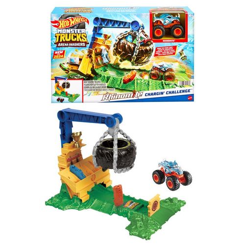 Hot Wheels Monster Truck Pista La Selva el Reto