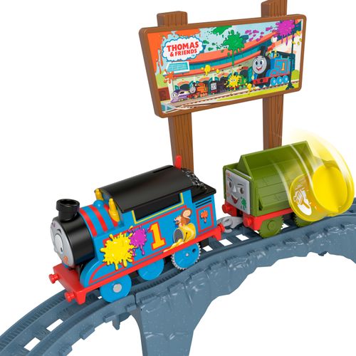 Thomas and Friends Set Entrega de Pintura Con Thomas