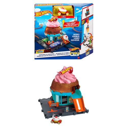 Hot Wheels City Set Heladería
