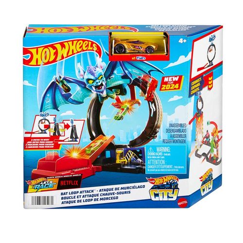 Hot Wheels City Set Ataque de Murciélago