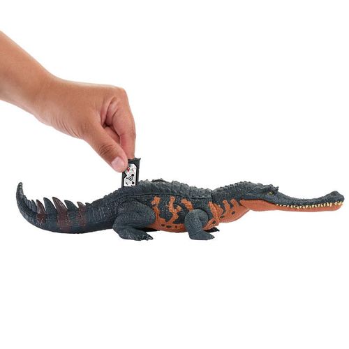 Jurassic World Dinosaurio Colección Gryposuchu Rugido Feroz HTK71