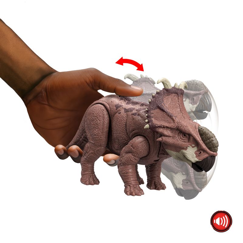 Mattel-Jurassic-World-Rugido-Pachyrhinosaurus-HTK72