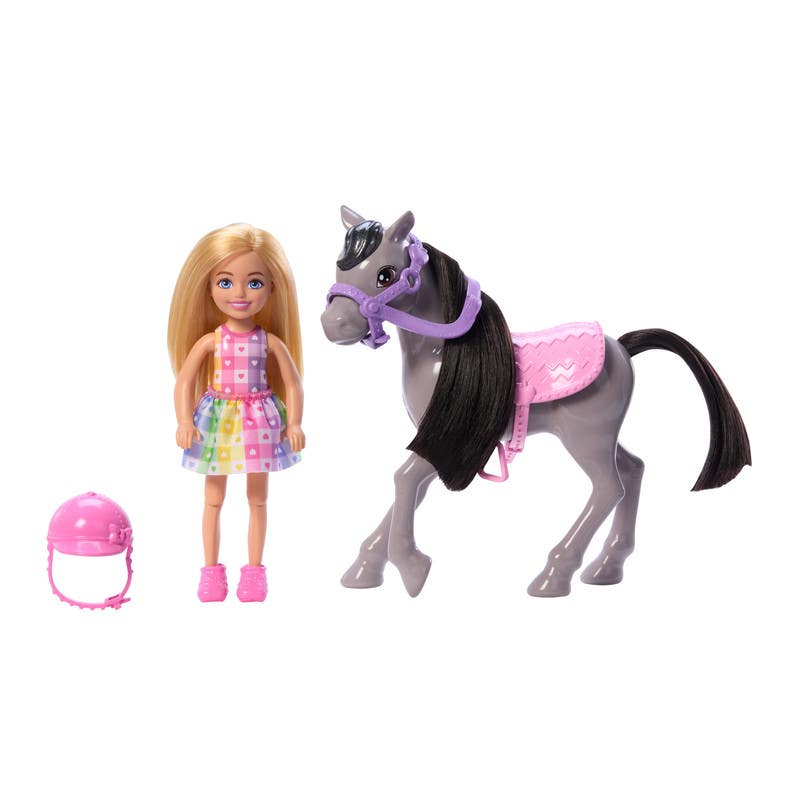 Mattel-Barbie-Chelsea-Paseo-En-Pony-HTK29