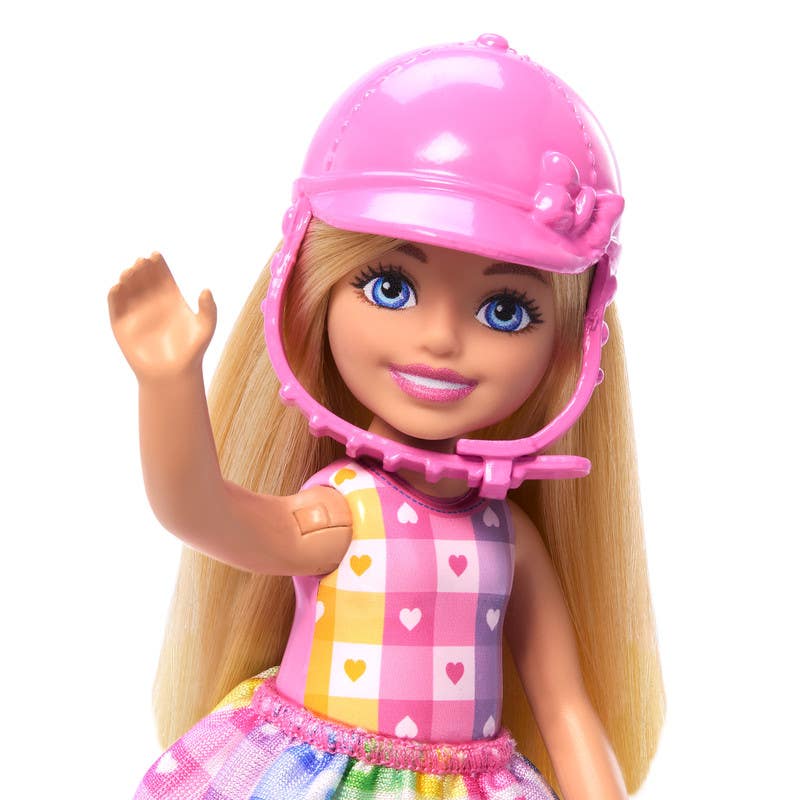 Mattel-Barbie-Chelsea-Paseo-En-Pony-HTK29