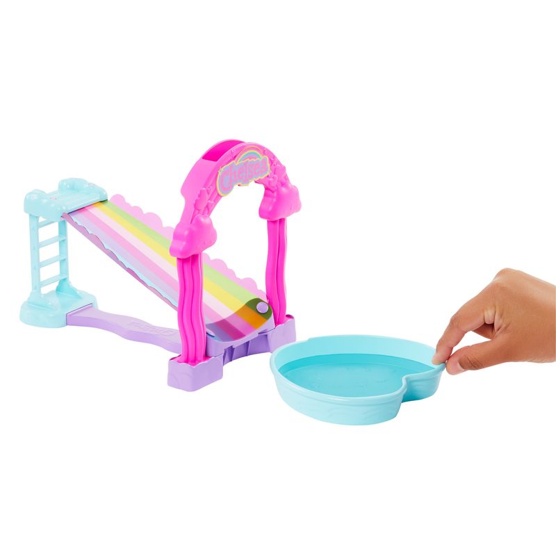 Mattel-Barbie-Chelsea-Resbaladilla-de-Agua-HTK39