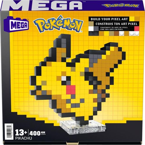 PoKémon Pikachu Pixel Mega Construx Collector HTH74