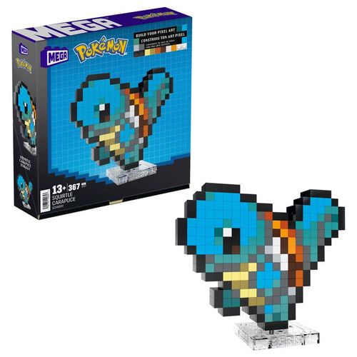 PoKémon Squirtle Pixel Mega Construx Collector HTH77