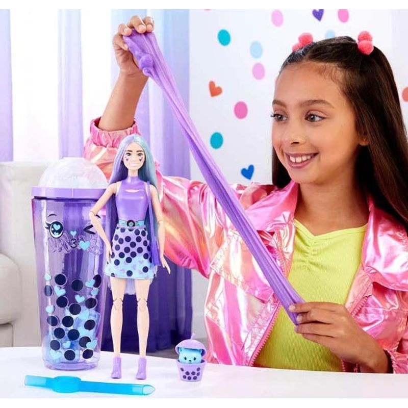 Mattel-Barbie-Muñeca-Boba-Tea-Sorpresa-Morado-HTJ18
