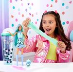 Mattel-Barbie-Muñeca-Boba-Tea-Sorpresa-Verde-HTJ18