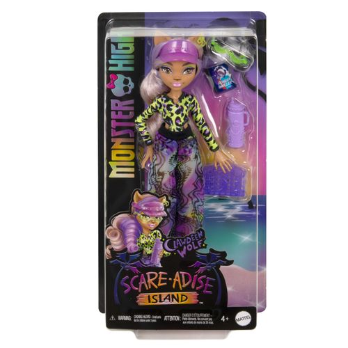 Monster High Fashion Doll Clawdeen Isla del Terror