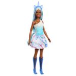 Mattel-Barbie-Unicornio-Falda-De-Ensueño-Azul-HRR14