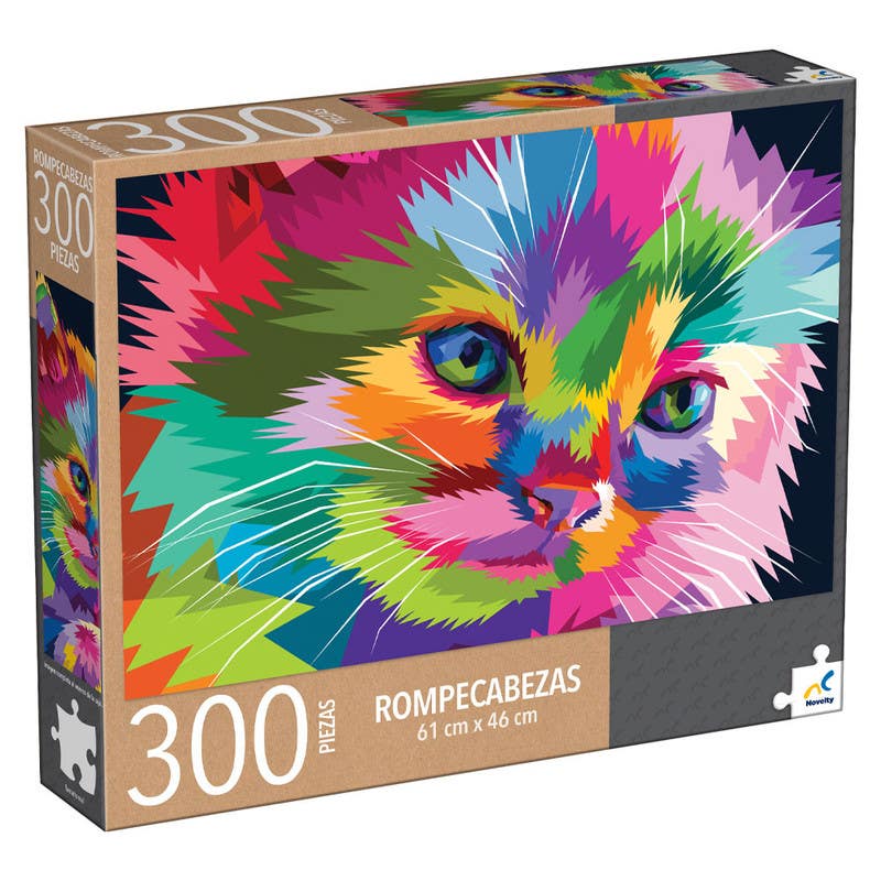 Novelty-Rompecabezas-Adulto-Gato-300-Piezas-JCA-1936