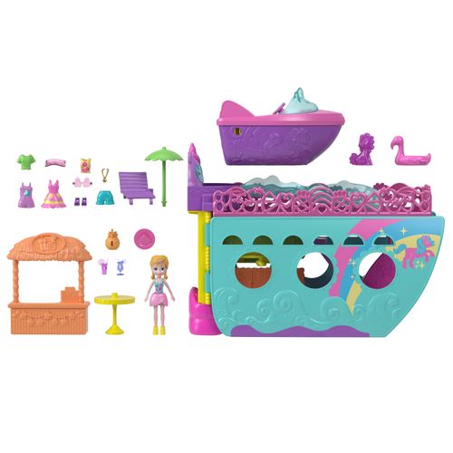 Polly Pocket Disfraz Bote de Unicornio