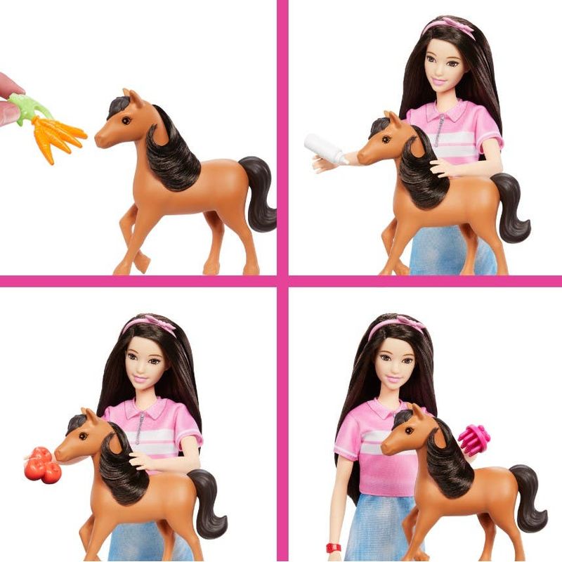 Mattel-Barbie-Set-De-Juego-Cuidado-De-Ponys-Con-Renee-HXJ40