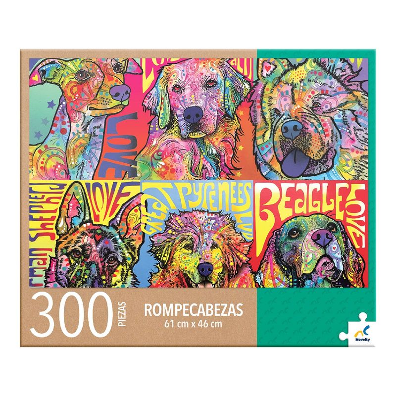 Novelty-Rompecabezas-Adulto-Perros-300-Piezas-JCA-1936