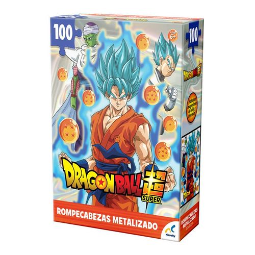 Rompecabezas Metalizado Dragon Ball Super 100 piezas